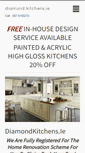 Mobile Screenshot of diamondkitchens.ie